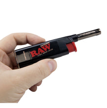 Load image into Gallery viewer, RAW Classic Ethereal 1 1/4 Size Backrolled Pre-Rolled Cone + Raw Phoenix + Extendo Lighter + Glass Tip

