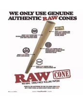 Load image into Gallery viewer, Raw classic 98 special size pre-rolled cone 25/50/100/200/300 + RAW king size metal caddy box
