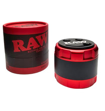 Load image into Gallery viewer, Raw Buddy Mill Grinder 60mm 3 Piece Multi Phase +Raw Phoenix Lighter + Raw Extendo Lighter
