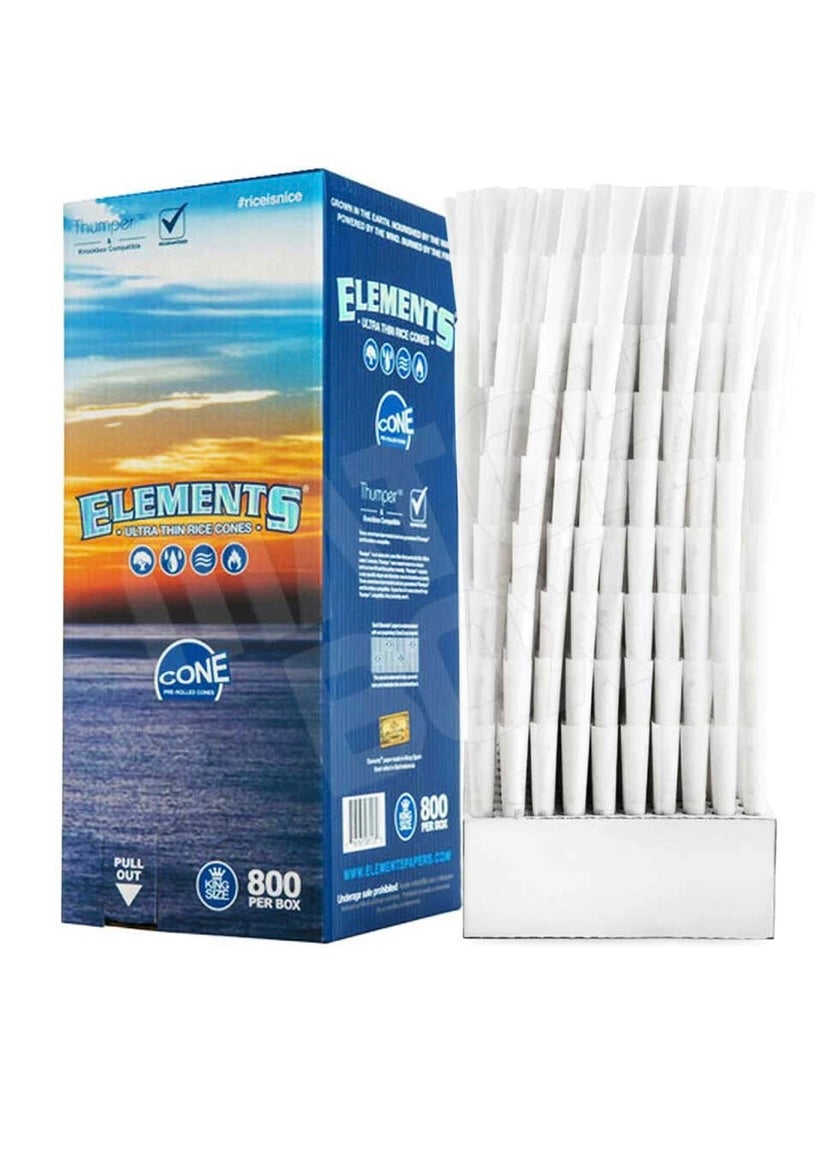 Elements King Size cone pre rolled (100, 200, 300, 400, 500)