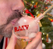 Load image into Gallery viewer, Raw Glass 80mm Bubbler ornament + Raw Phoenix Lighter + Raw Extendo Lighter
