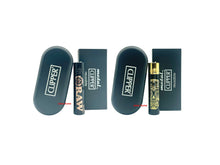 Load image into Gallery viewer, Raw Clipper Metal Lighter Black Color + Clipper Mex Skulls Metal Lighter Gold Color

