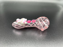 Load image into Gallery viewer, Hello kitty pink glass tobacco pipe
