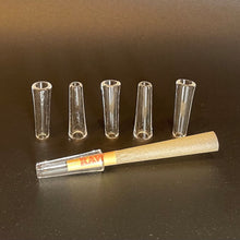 Load image into Gallery viewer, RAW Classic Ethereal 1 1/4 Size Backrolled Pre-Rolled Cone + Raw Phoenix + Extendo Lighter + Glass Tip
