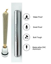 Load image into Gallery viewer, Elements 1 1/4 Size cone pre rolled (50, 100, 200, 300, 400, 500) + Raw Extendo refillable lighter + Aluminum Doob Tube + Glass Tip (Copy)
