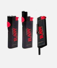 Load image into Gallery viewer, RAW Clipper Cork Lighter Refillable + RAW Phoenix Lighter + RAW Extendo Lighter
