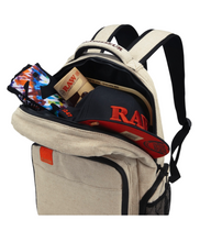 Load image into Gallery viewer, Raw X Burlap Backpack Bag + Raw Phoenix Lighter + Raw Extendo Lighter
