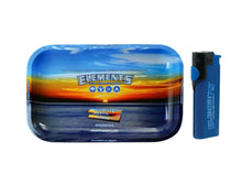 Load image into Gallery viewer, Elements Metal Rolling Tray 11”x7” + Elements Phoenix Lighter
