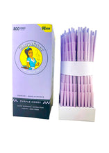 Load image into Gallery viewer, Blazy Susan purple 98 size pre rolled cone (25, 50, 100, 200, 300, 500) + Blazy Susan mini 4-piece herb saver grinder
