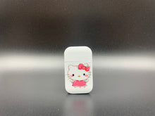 Load image into Gallery viewer, hello kitty lighter | hello kitty figure  keychain torch lighter | hello kitty glass ashtray | refillable lighter|
