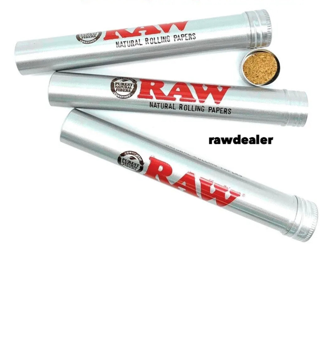 raw aluminum cigar tube 109MM ( 3 pack )