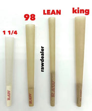 Load image into Gallery viewer, Raw cone Classic King Size pre Rolled Cone(400 Pack)+3pcs tube +GLASS CONE TIP
