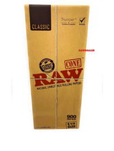 Load image into Gallery viewer, raw cone classic 1 1/4 size pre rolled cone(100pk, 50pk) +RAW three tree cone case
