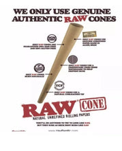 Load image into Gallery viewer, RAW black 1 1/4 size classic Pre-rolled cones with 3 in 1 grinder
