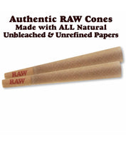 Load image into Gallery viewer, RAW Classic KING Size Pre-Rolled Cones (100pk) + raw Cone Wallet
