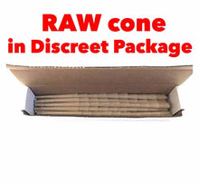 Load image into Gallery viewer, raw rolling metal tray(FLIGHT)large+raw 98 special size cone(100 pack)+cone loader kit
