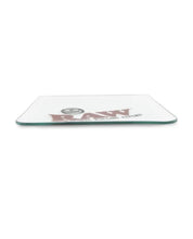 Load image into Gallery viewer, RAW DOUBLE THICK GLASS ROLLING TRAY 11”x14”- LARGE+raw three tree cone case
