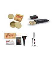 Load image into Gallery viewer, raw king 98 size cone loader+raw stash jar +raw three tree case +glass tip+tube
