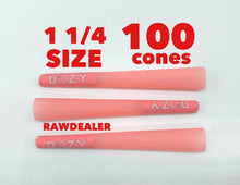 Load image into Gallery viewer, ROZY Pink rose Pre Rolled Cones 1 1/4 size
