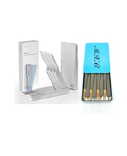 Load image into Gallery viewer, JPAQ TRIO Odor Resistant Joint Holder Tube Stash(white )+steel slide lock case
