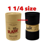 Load image into Gallery viewer, Raw Six Shooter filler 1 1/4 size +M glass herb jar UV smell proof+boveda

