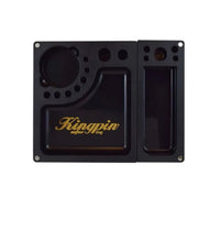 Load image into Gallery viewer, raw rolling kingpin X Collab Mafioso Tray+herb grinder filler storage 3in 1
