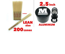 Load image into Gallery viewer, RAW classic lean Size Cone +raw aluminum large 2.5inch grinder
