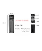 Load image into Gallery viewer, RAW black 1 1/4 size classic Pre-rolled cones with 3 in 1 grinder
