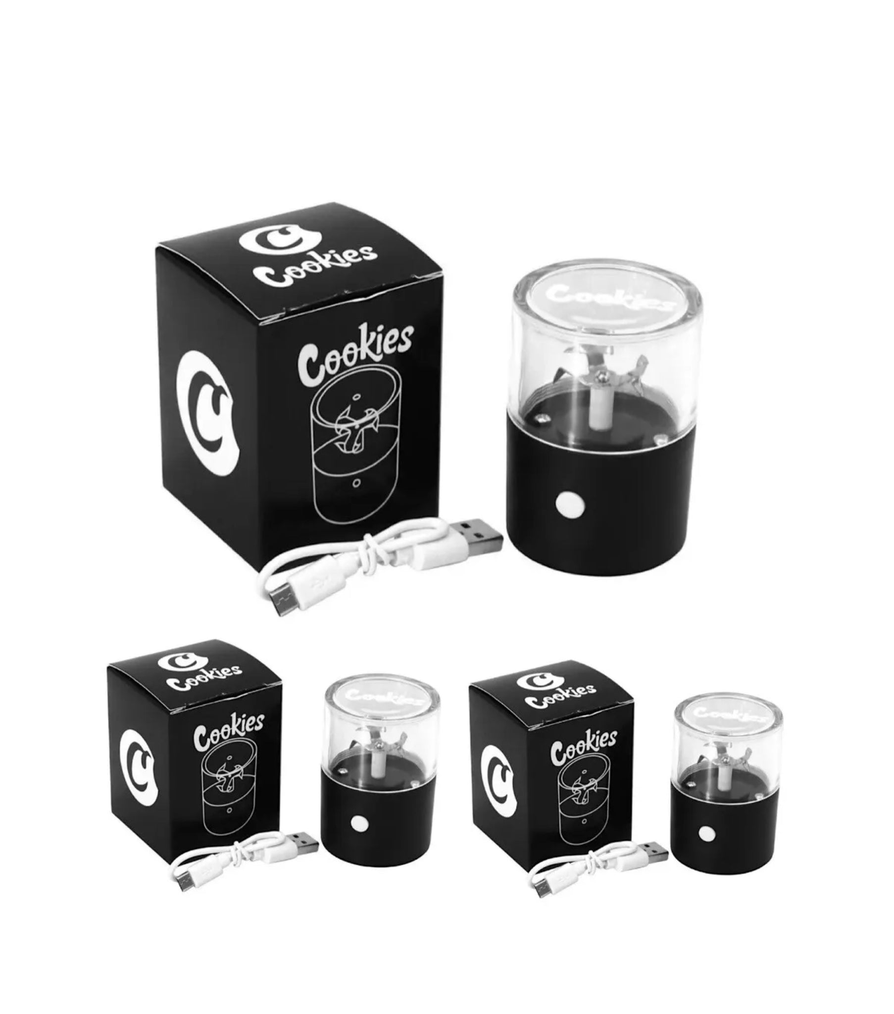 3 packs rechargeable electric Herb grinder – WISE FUME
