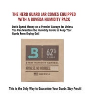 Load image into Gallery viewer, JPAQ Odor Resistant Joint Holder Tube Stash(BK)M glass jar uv smell proof+boveda
