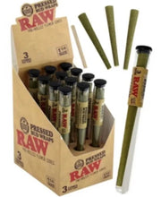 Load image into Gallery viewer, Raw Pressed Bud Wrap Cone 1 1/4 size 3 tube(9 cone)
