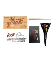 Load image into Gallery viewer, raw king 98 size cone loader+glass knuckle cone bubbler smoke water pipe
