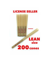 Load image into Gallery viewer, Raw classic lean size pre rolled cone with tip 50pk | 100pk | 200pk + Glass cone holder tip
