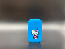 Load image into Gallery viewer, hello kitty lighter | hello kitty figure lighter | glow in dark lighter | refillable lighter| red flame torch
